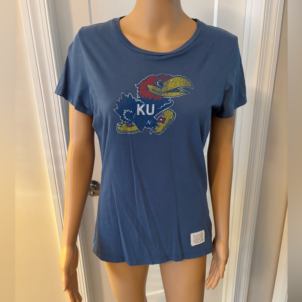 Blue KU Jayhawks T-Shirt